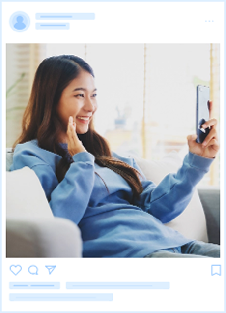 レッスン中の女性