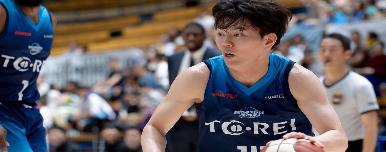 バスケットボールで世界を目指す下田平翔