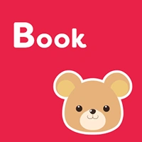 くまのアイコン付き「キッズ・絵本のえいご」教材紹介バナー