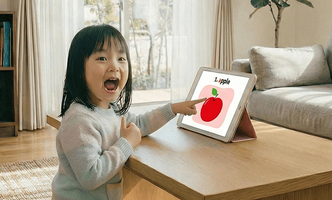 きれいな発音と積極的な姿勢