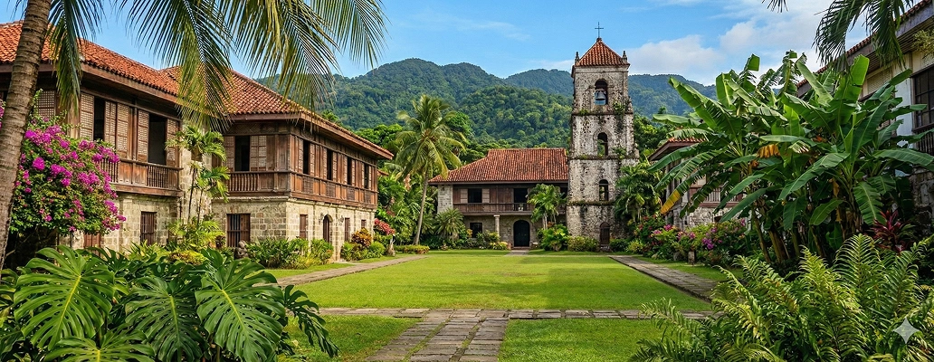 フィリピン留学で利用される語学学校のキャンパス外観