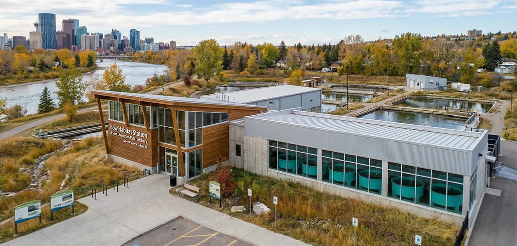 ボウ・ハビタット・ステーション＆サム・リビングストン魚類養殖場