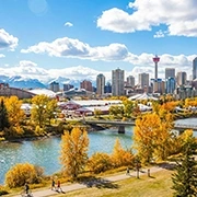 カルガリーの街並み