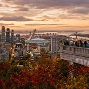 モントリオールの街並み