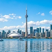 トロントの街並み