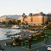 ビクトリアの街並み