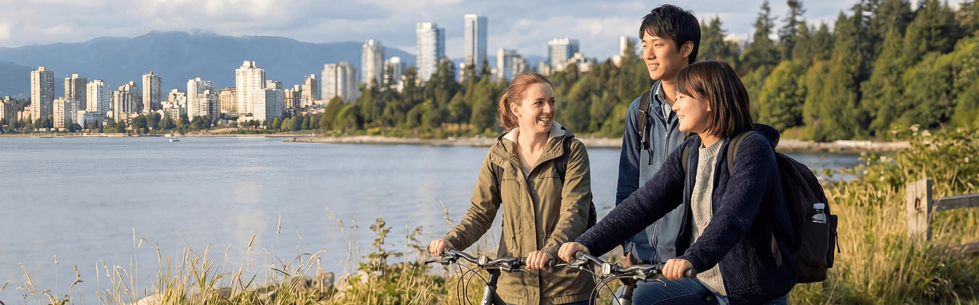 カナダ留学中の観光・アクティビティを示すイメージ写真