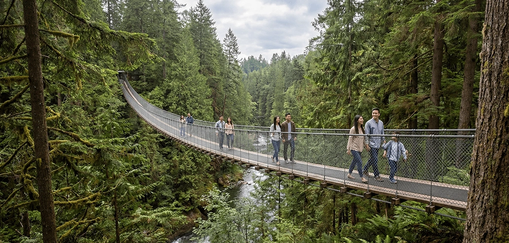 カナダの観光地の写真