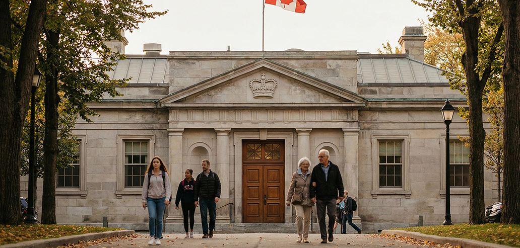 カナダの都市の景色