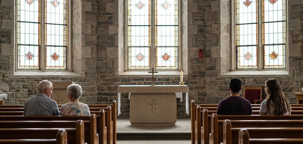 カナダの都市の街並み