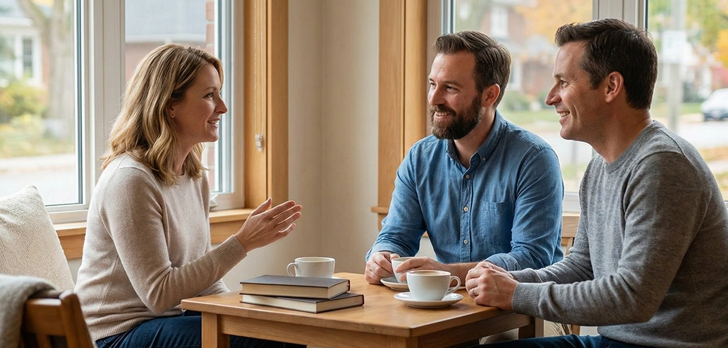 カナダの街の景色