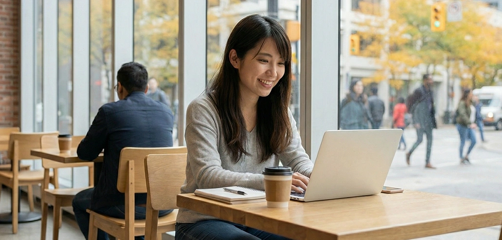 カナダの自然と街の景観