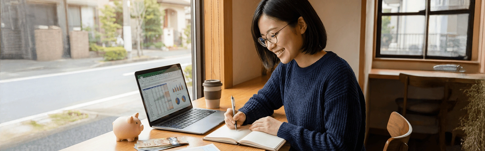 カナダ留学の費用節約術を表すイメージ写真