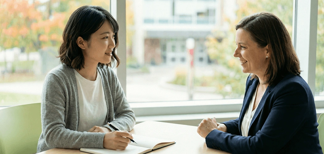 カナダ留学に関するよくある質問を表すイメージ写真