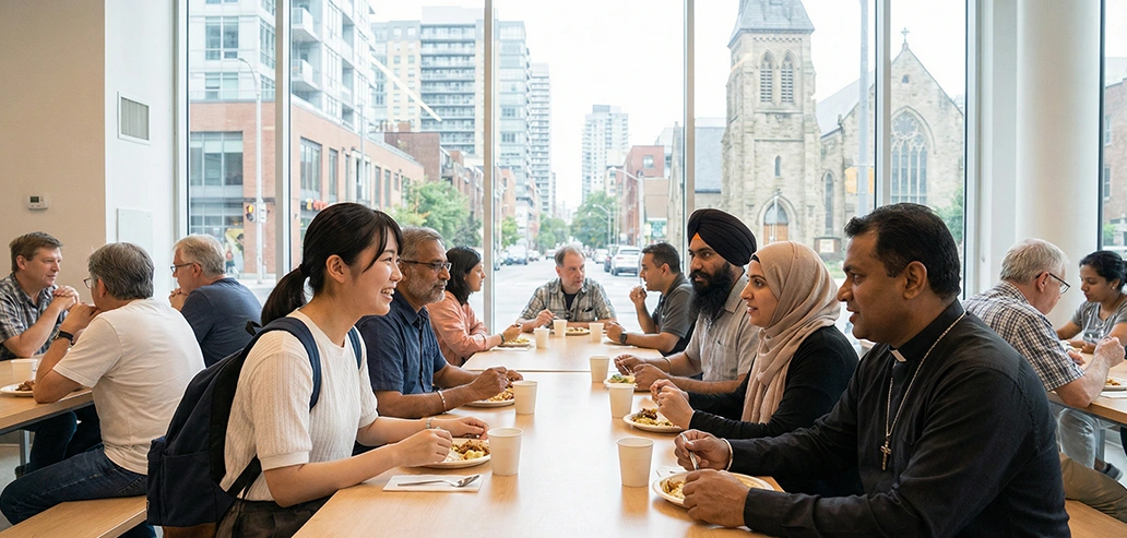 カナダの文化を象徴する街並み