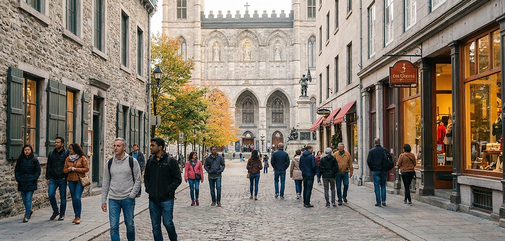 カナダの主要都市の街並み