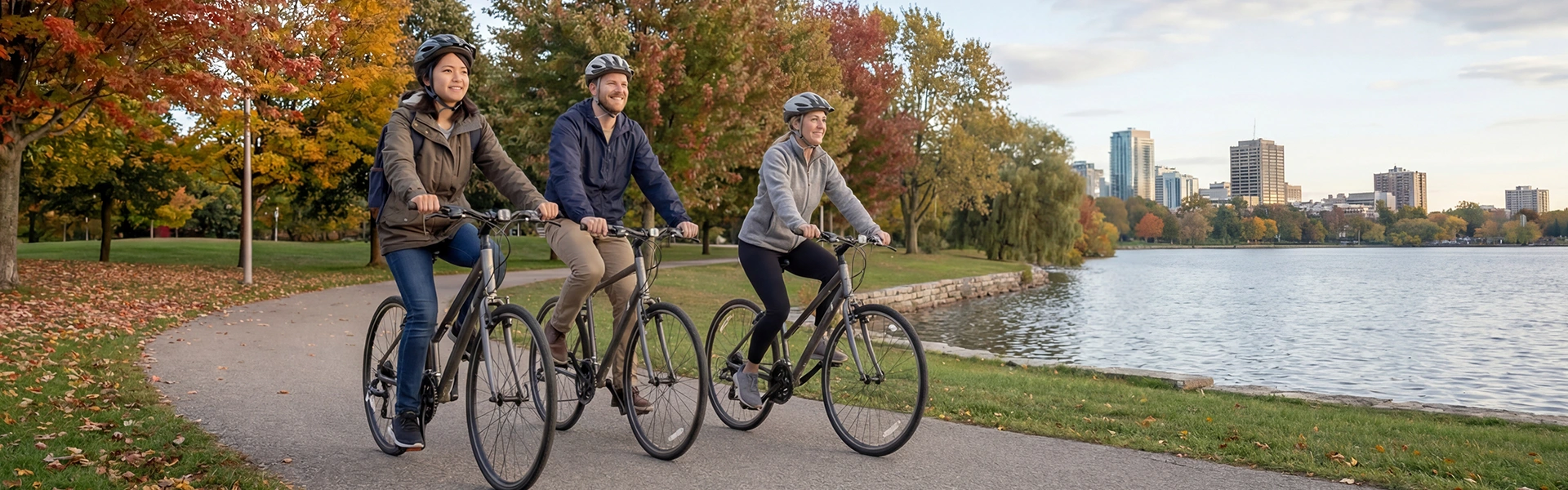 カナダのスポーツとアウトドア活動のイメージ写真