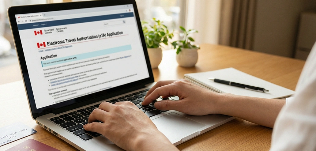 eTA申請のイメージ写真