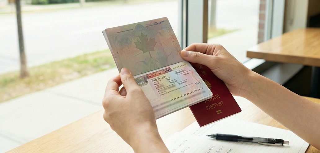 学生ビザ申請のイメージ写真