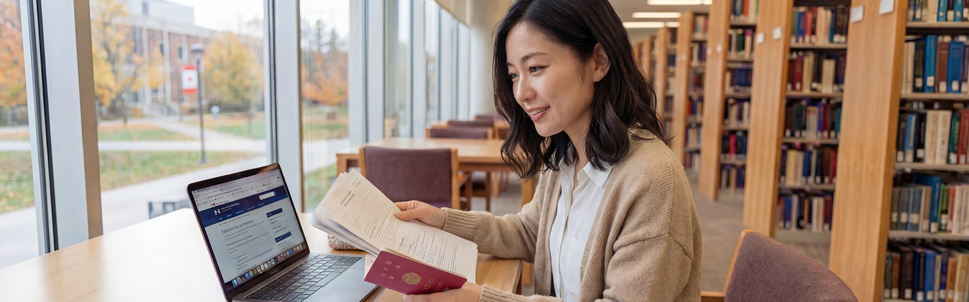 カナダ留学に必要なビザのイメージ写真