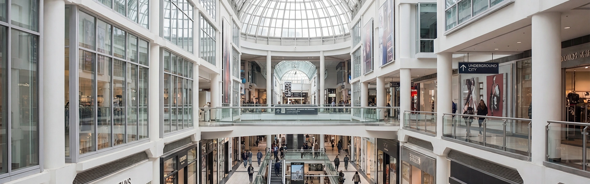 モントリオールのショッピングモール