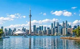 トロントの街並み