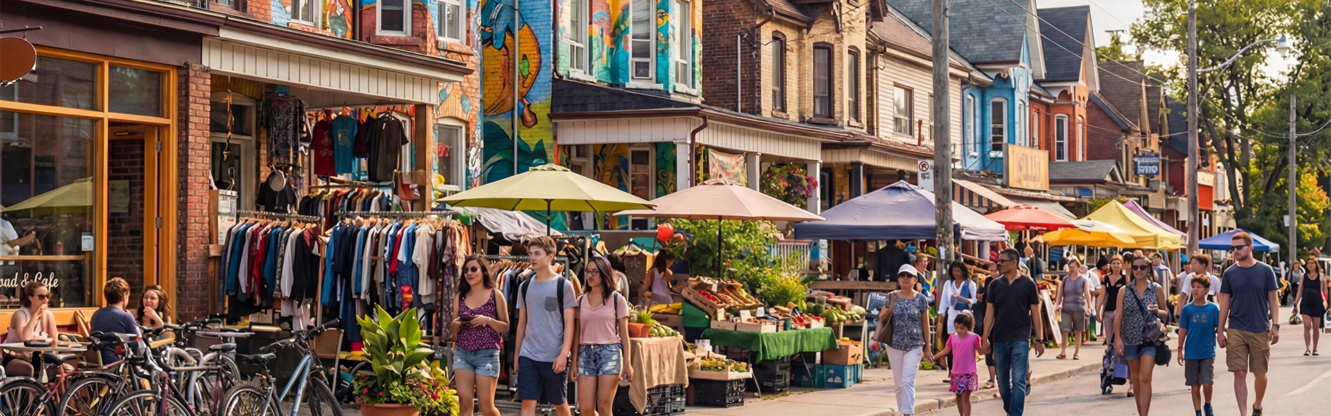 トロントのマーケット＆グルメ