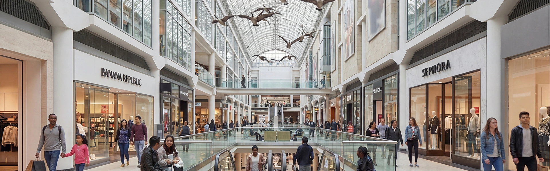 トロントのショッピングモール