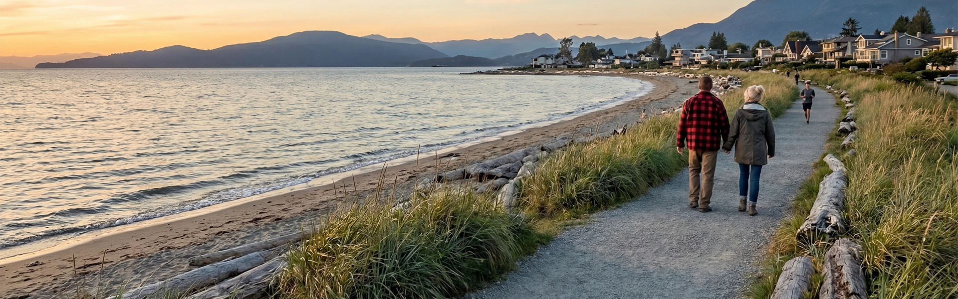 バンクーバーのビーチ