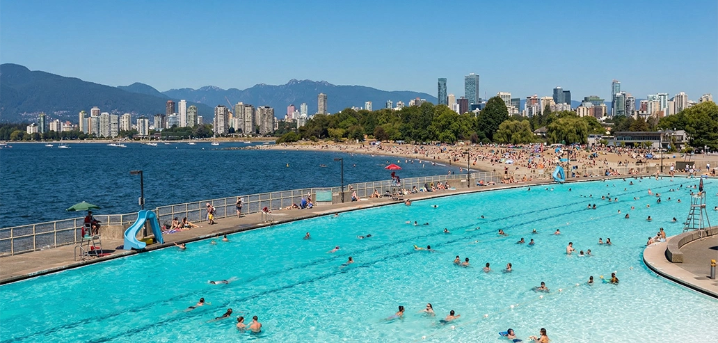 キツラノビーチからの眺め