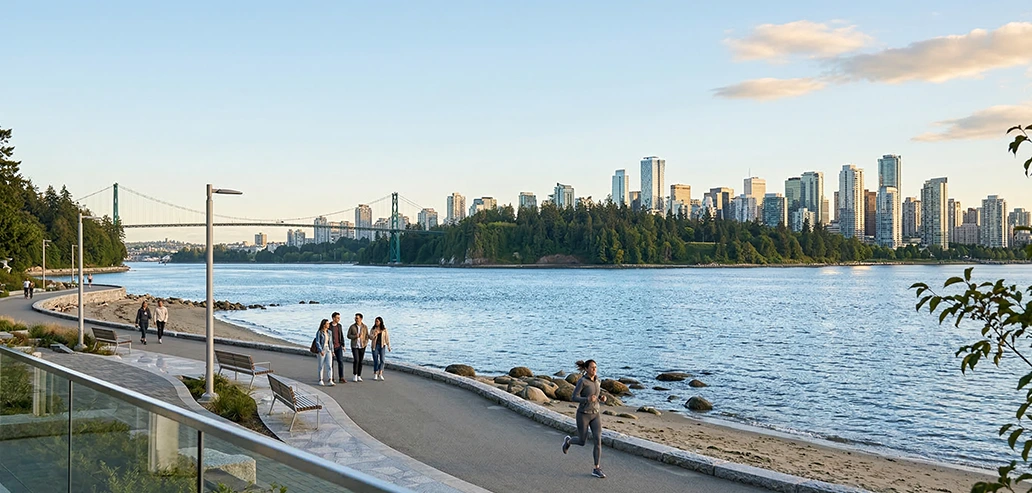 アンブルサイドビーチの景色