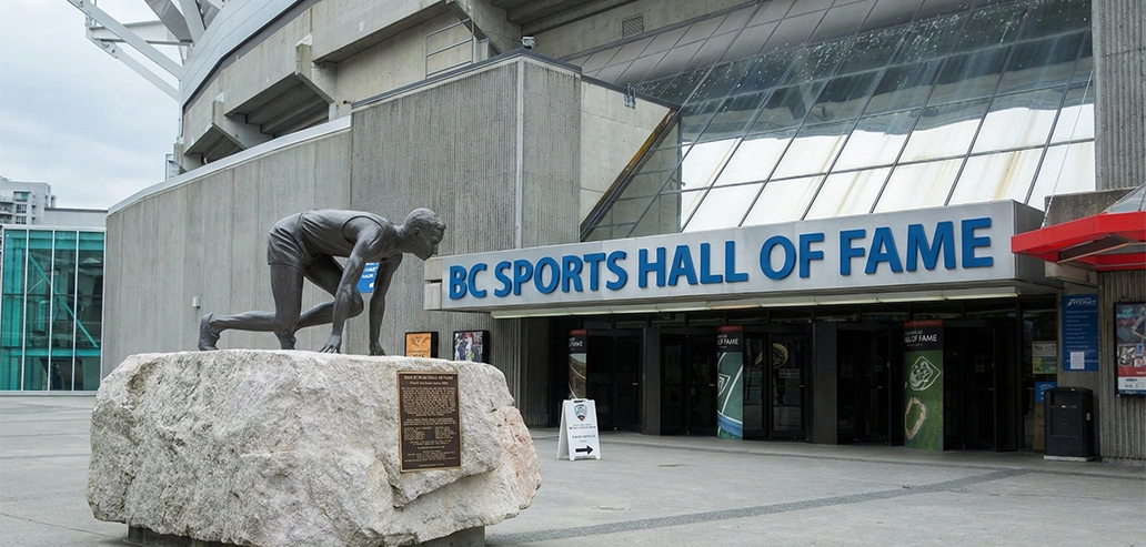 BC スポーツ殿堂博物館の展示