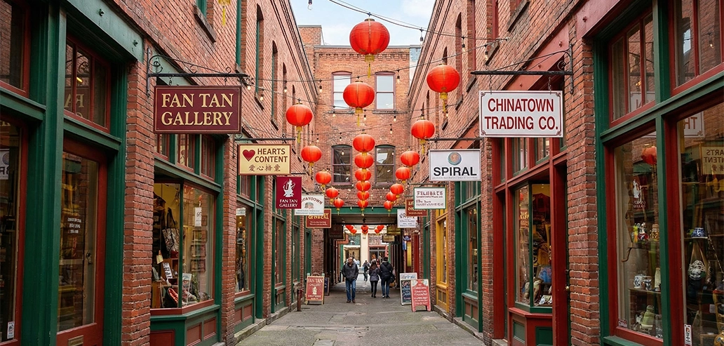 チャイナタウン（ファンタン・アリー）