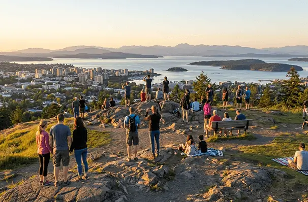 ビクトリアの自然と海の風景