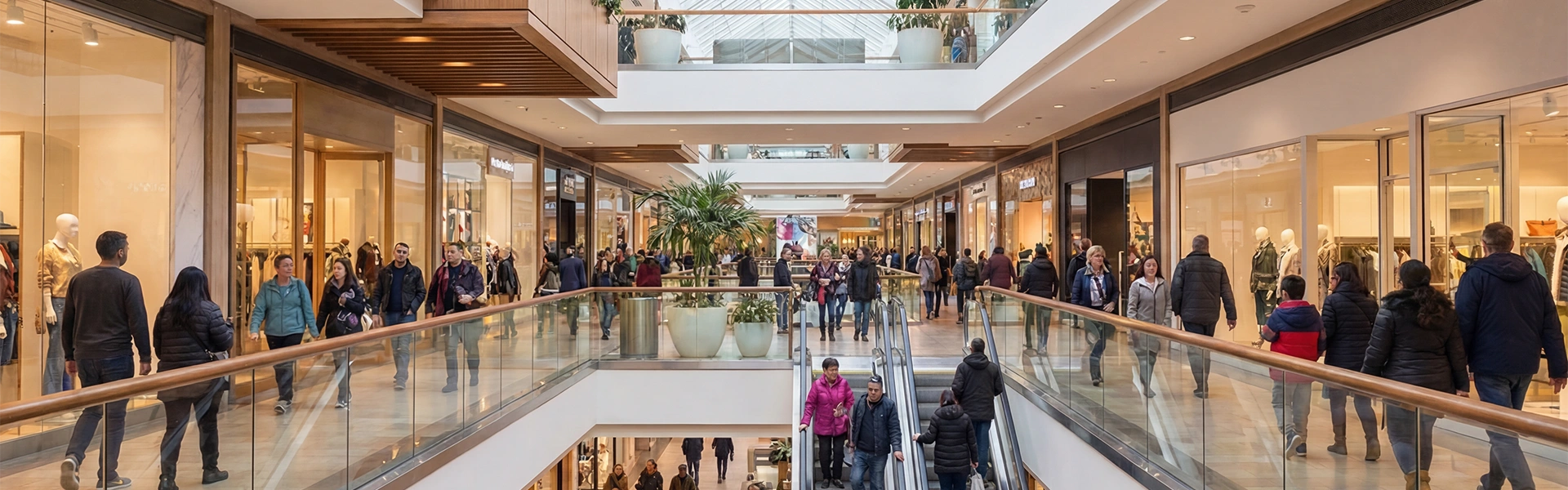 ビクトリアのショッピングモール