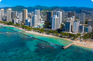 ハワイ留学｜美しいビーチと温暖な気候、リラックスした環境で英語を学べる理想的な場所。