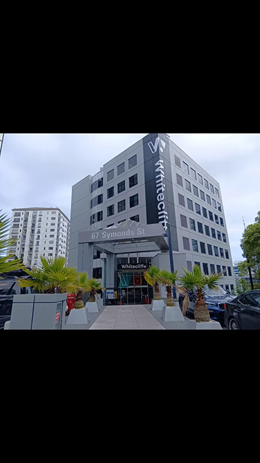 Zealive Institute of New Zealandの校舎外観