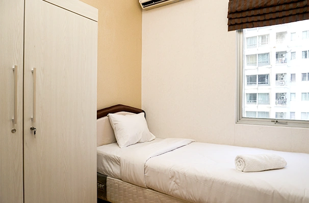 学生寮の個室の様子