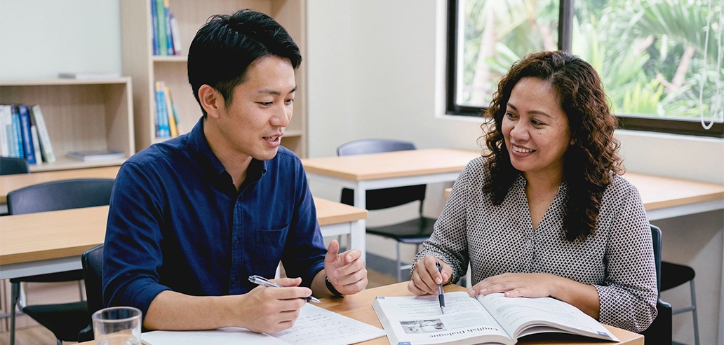 社会人のフィリピン留学の様子