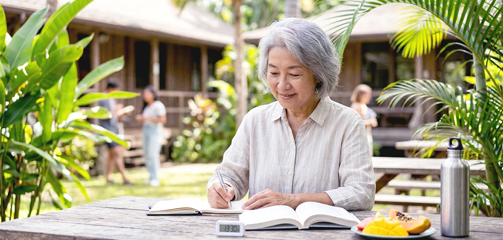 シニア留学の1日スケジュール例