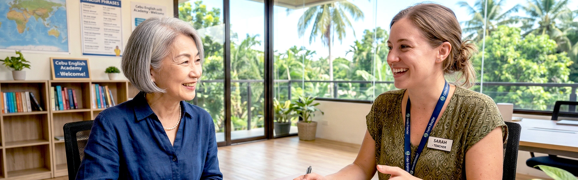 シニアのフィリピン留学