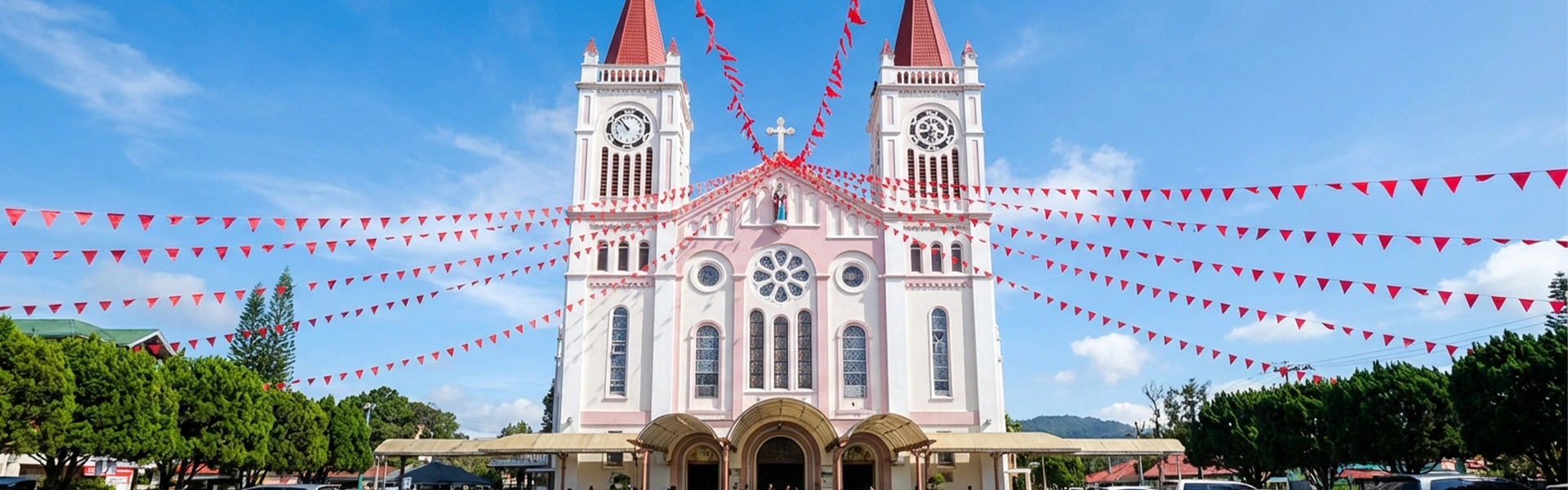 バギオ大聖堂の外観