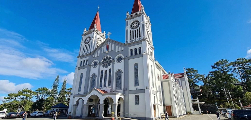 バギオ大聖堂の外観