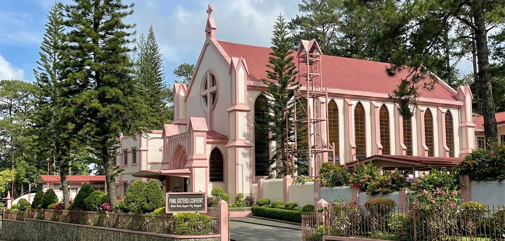 ピンクシスターズ修道院の外観