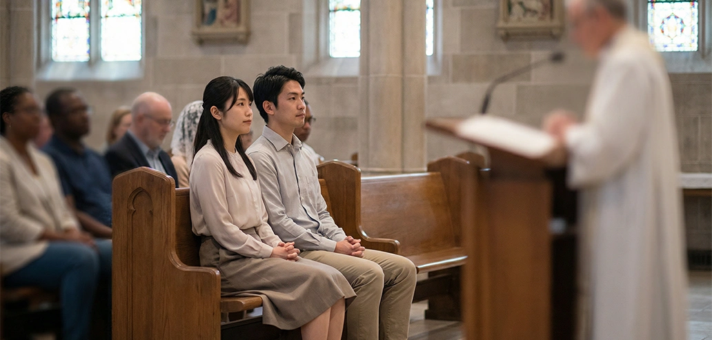 教会内部の様子