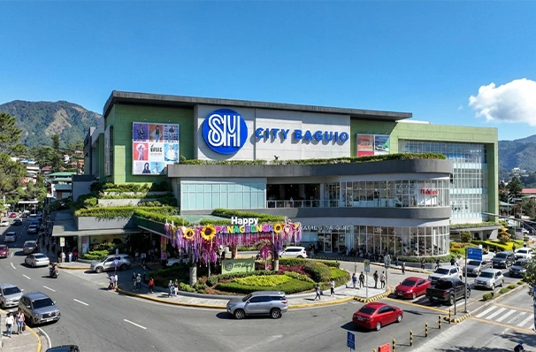 バギオのショッピングモールの様子