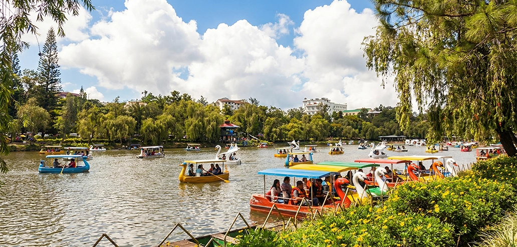 バーナムパークの風景