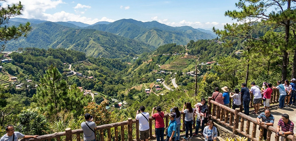 マインズビューパークからの眺望