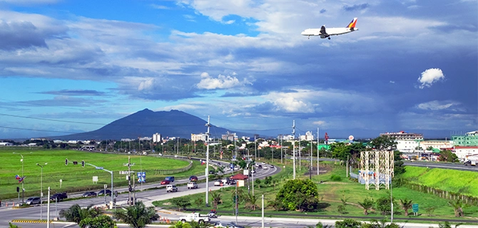 クラークの街並み