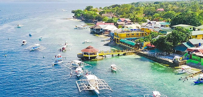 セブ島の街並み